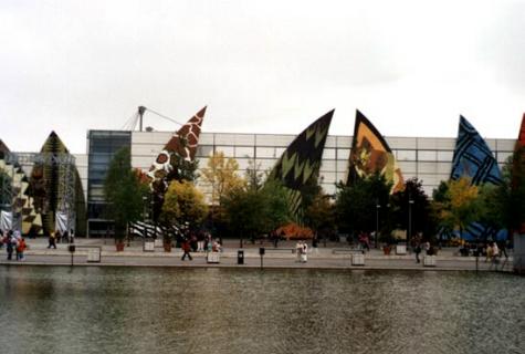 Segel der Afrikahalle