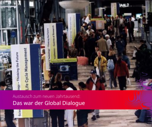Globale Themen — ganz nah: Der Global Dialogue auf der EXPO 2000